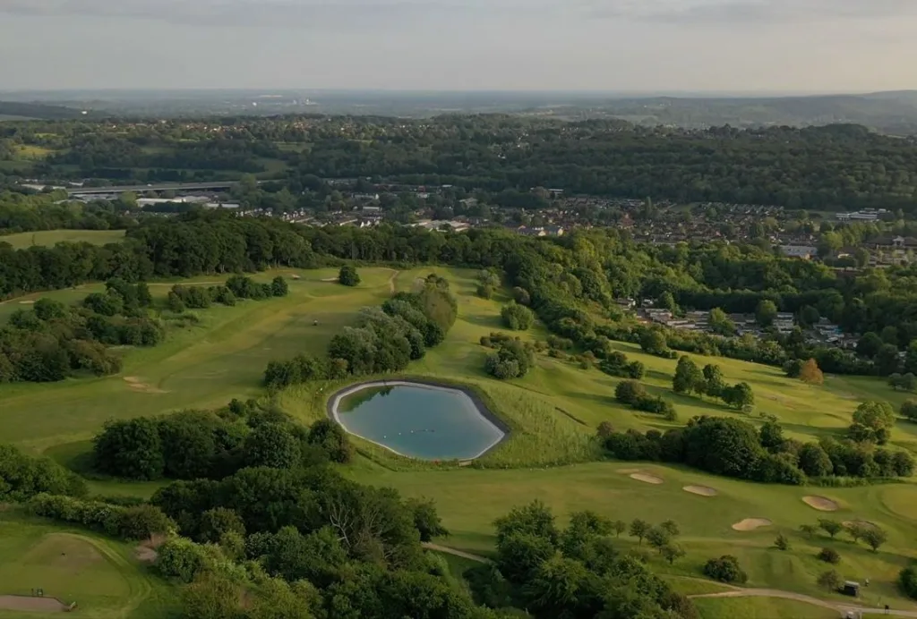 reservoir at sustainble golf club